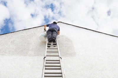 Peinture extérieure à Alzon — façades et ravalement